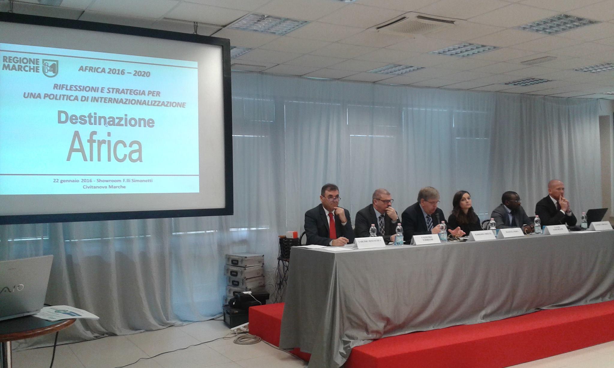 Forum Africa – Regione Marche. Un continente su cui investire