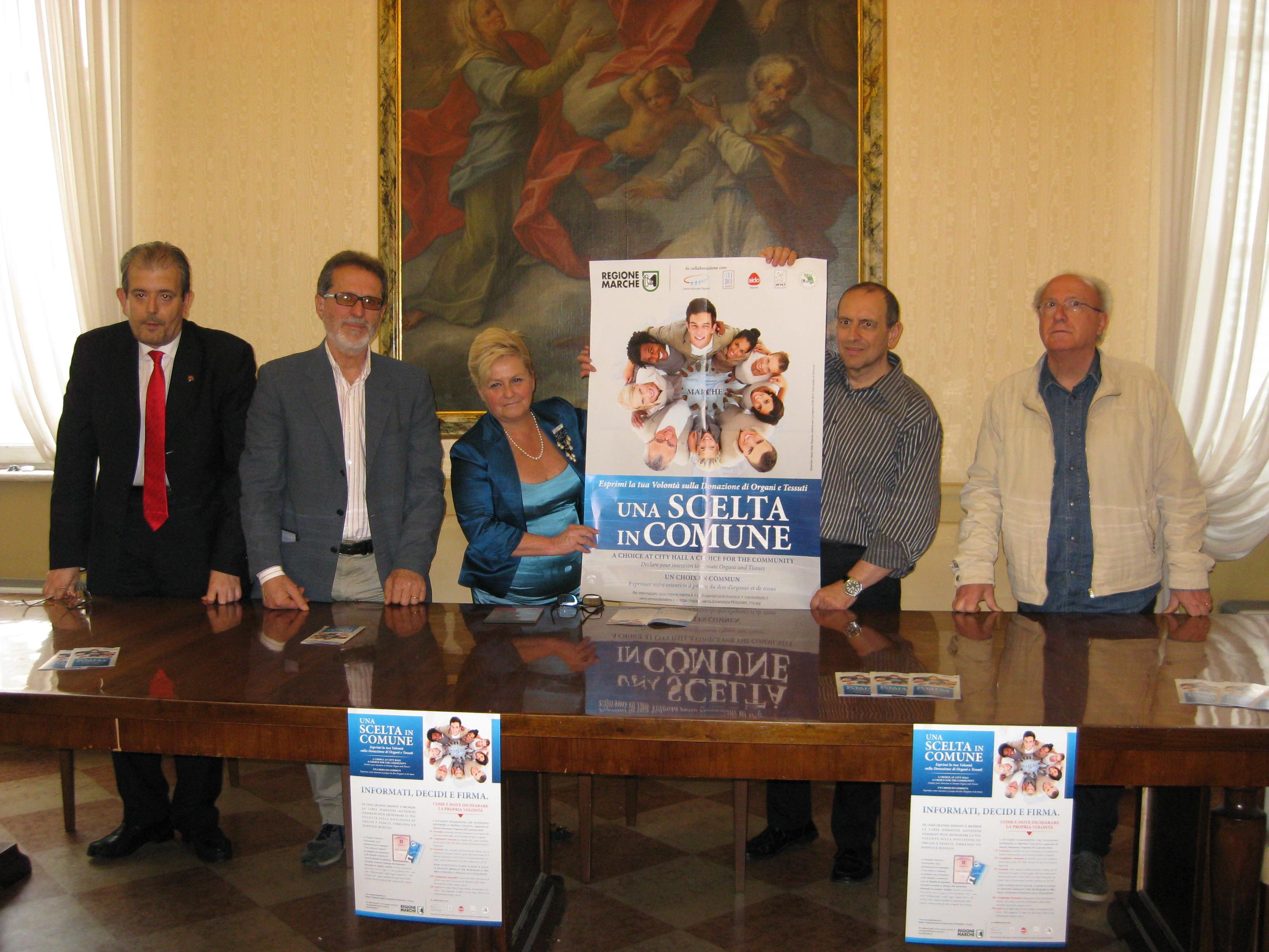 Civitanova Marche: donatori organi, “Una scelta in Comune”