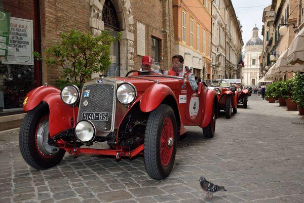 Macerata, arriva la Mille Miglia. Orari e personaggi