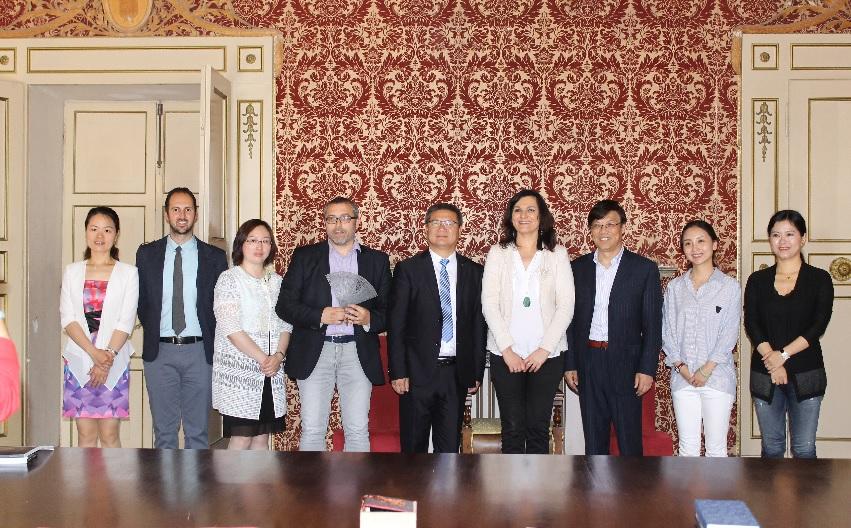 Delegazione economica di Taicang in visita a Macerata