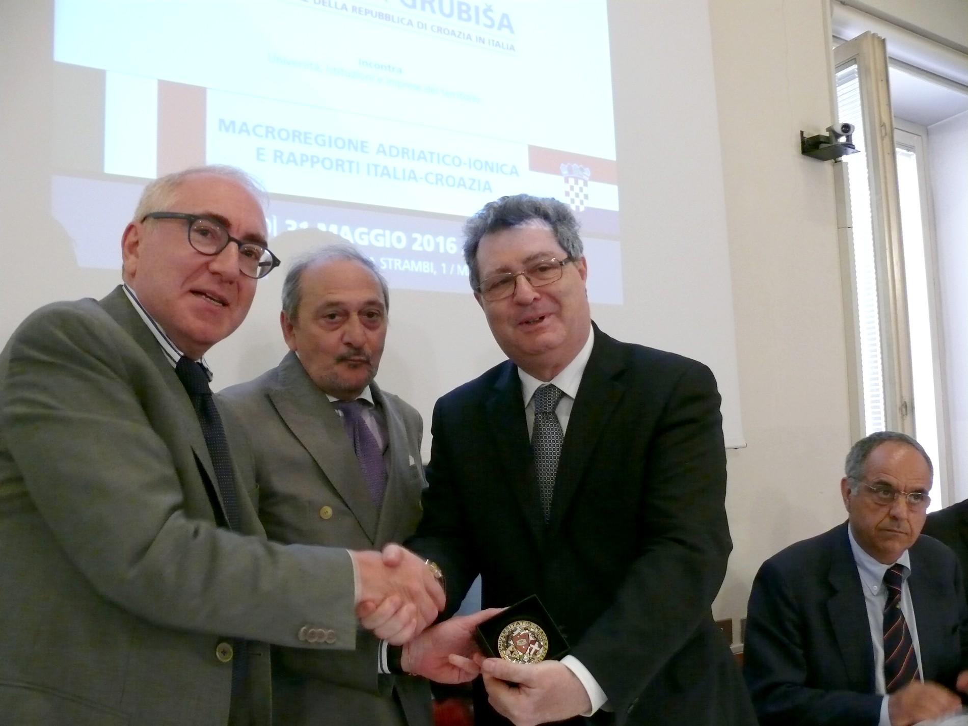 L’ambasciatore della Croazia all’Università di Macerata