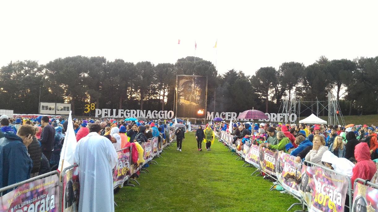 Pellegrinaggio Macerata-Loreto, l’incoraggiamento del Papa