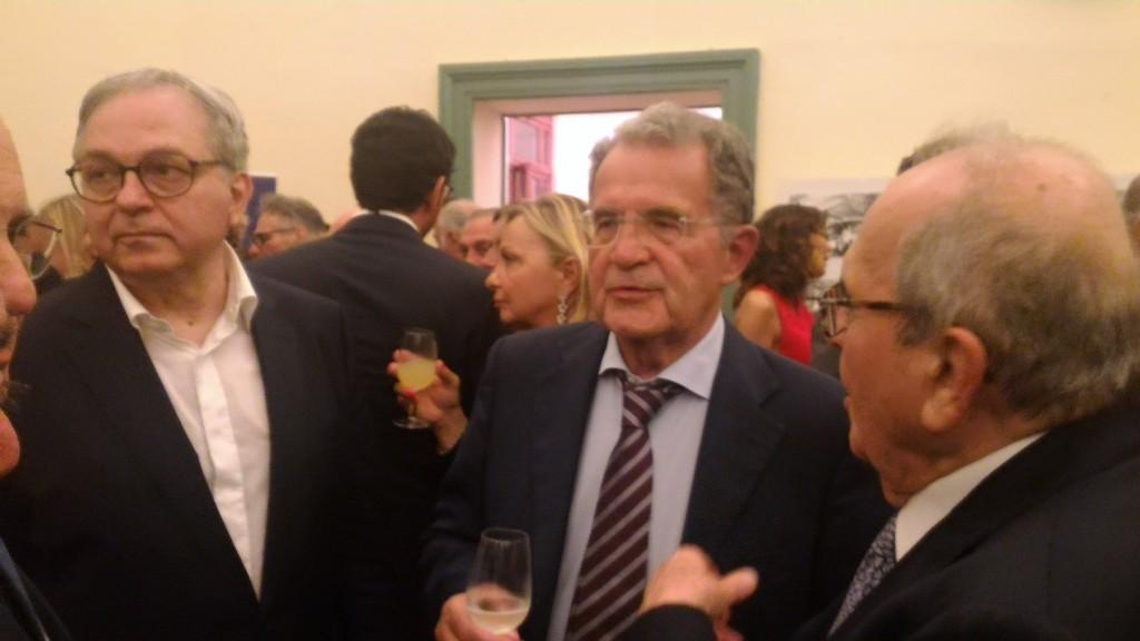 Gian Mario Spacca, Romano Prodi e Francesco Merloni