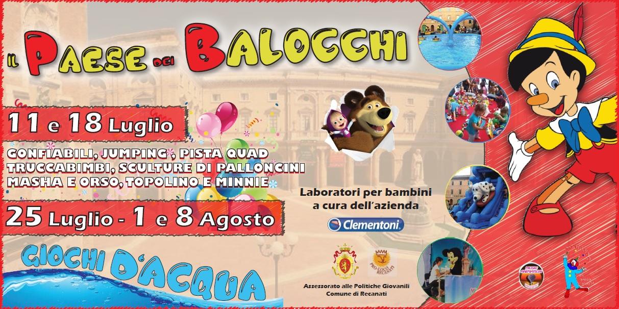 Recanati da oggi è il Paese dei Balocchi