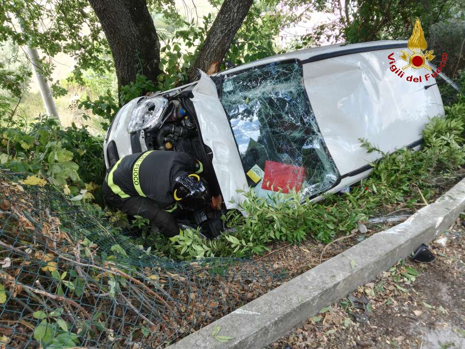 Potenza Picena, Panda fuoristrada e volo di 10 metri