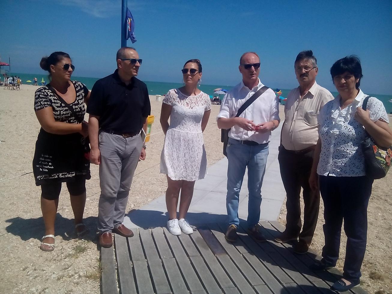 Civitanova, nuovo accesso per disabili alla spiaggia libera