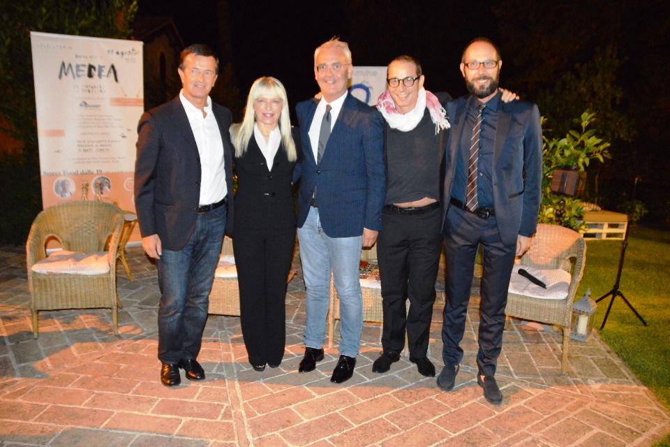 Giorgio Gori, Rosa Piermattei, Romano Carancini, Francesco Micheli e Andrea Compagnucci