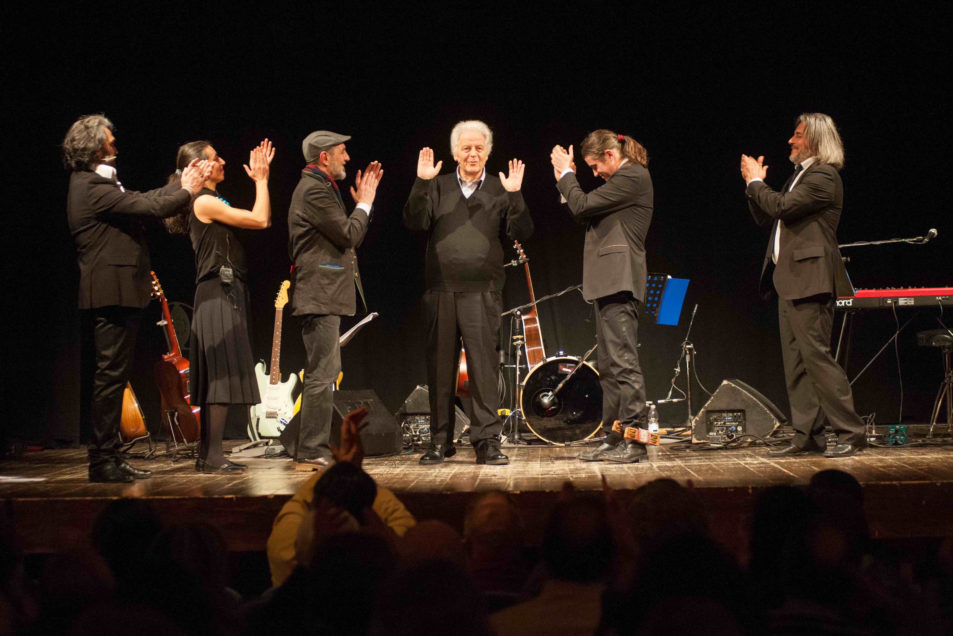 Tolentino, la canzone napoletana della compagnia di Musicultura