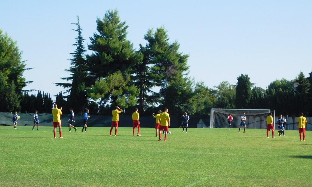 Buon allenamento della Maceratese con l’Osimana