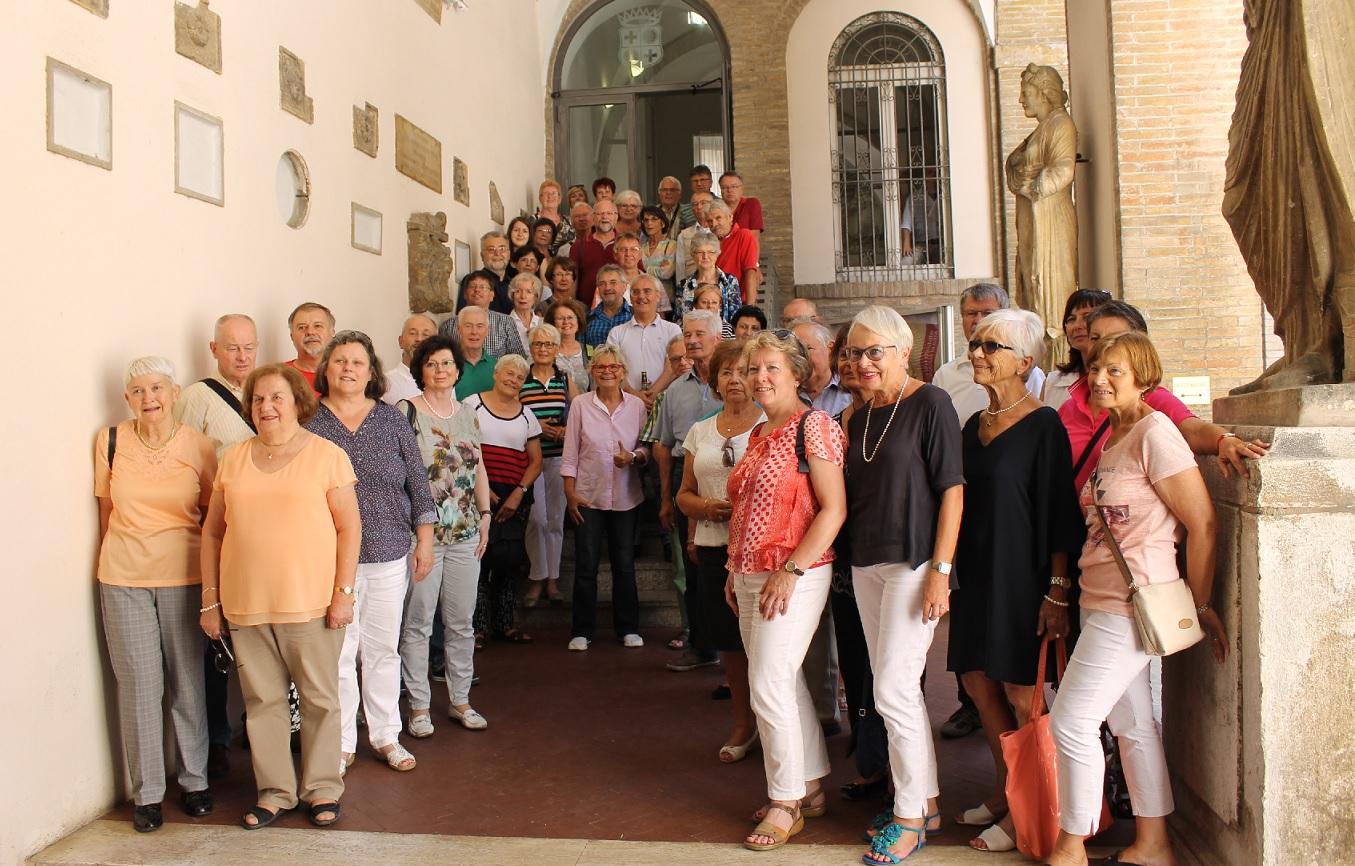 Il Sindaco incontra turisti della città gemellata di Weiden