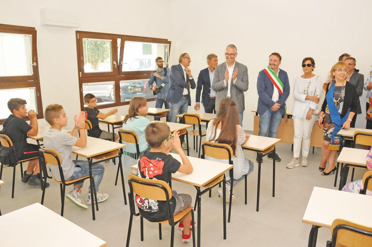 Acquasanta Terme, inaugurata scuola con i migliori criteri antisismici
