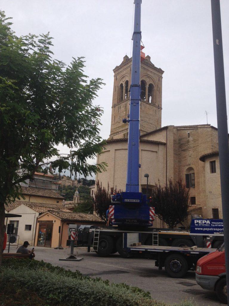 La Torre campanaria della Chiesa di San Domenico