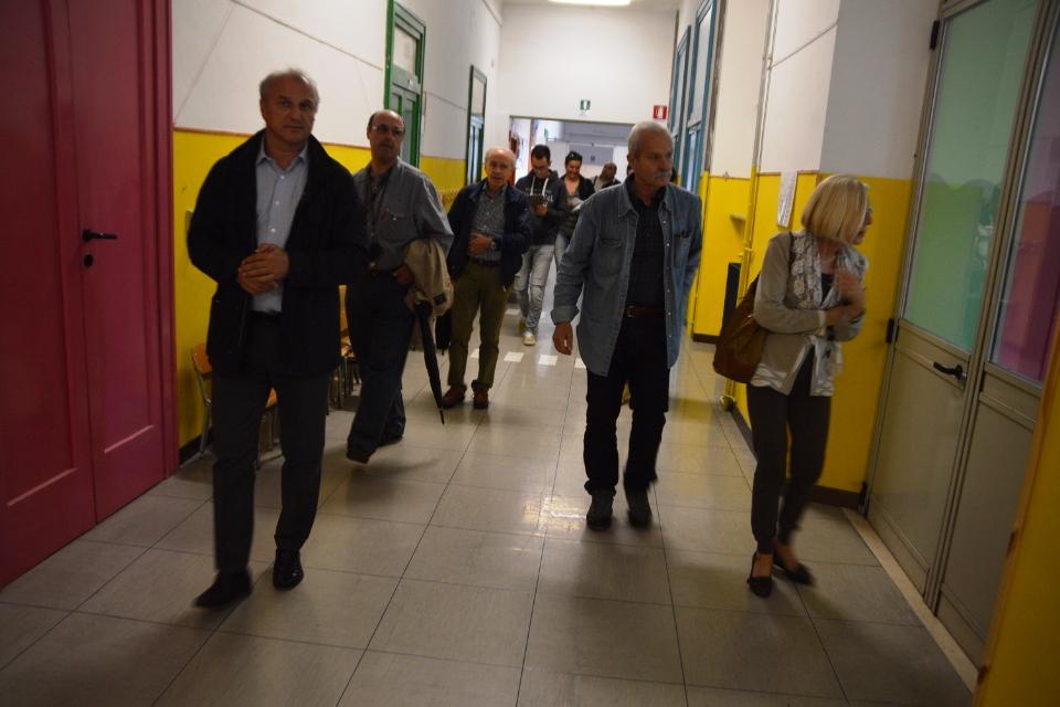 San Severino, aperta la scuola “Luzio” per una visita con i giornalisti