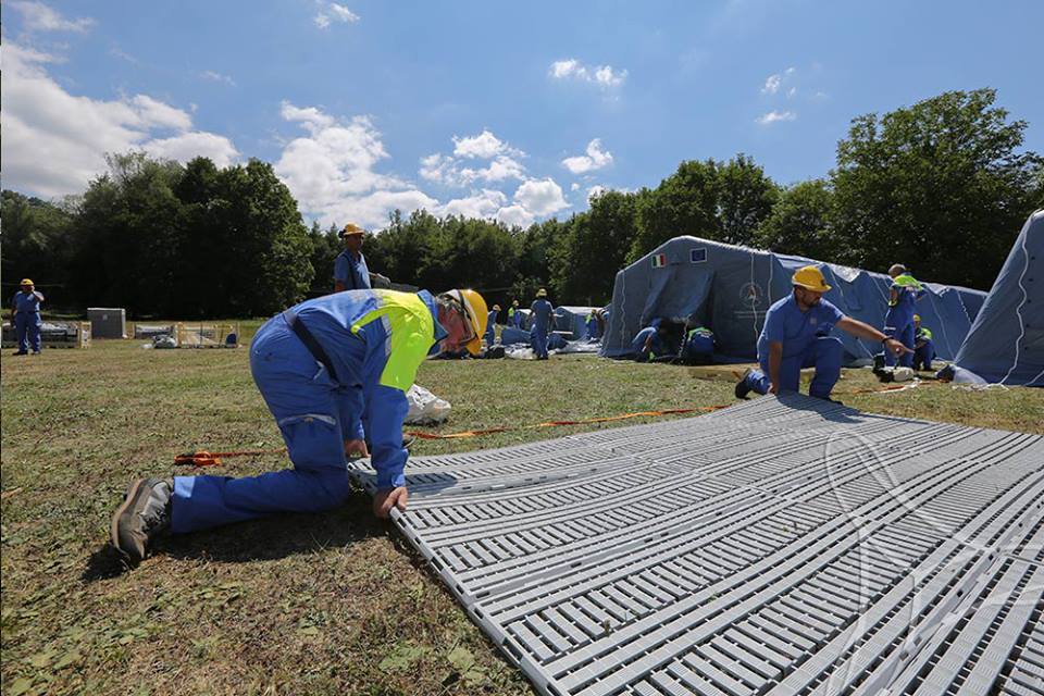 A un mese dal terremoto, chiusa gran parte delle tendopoli