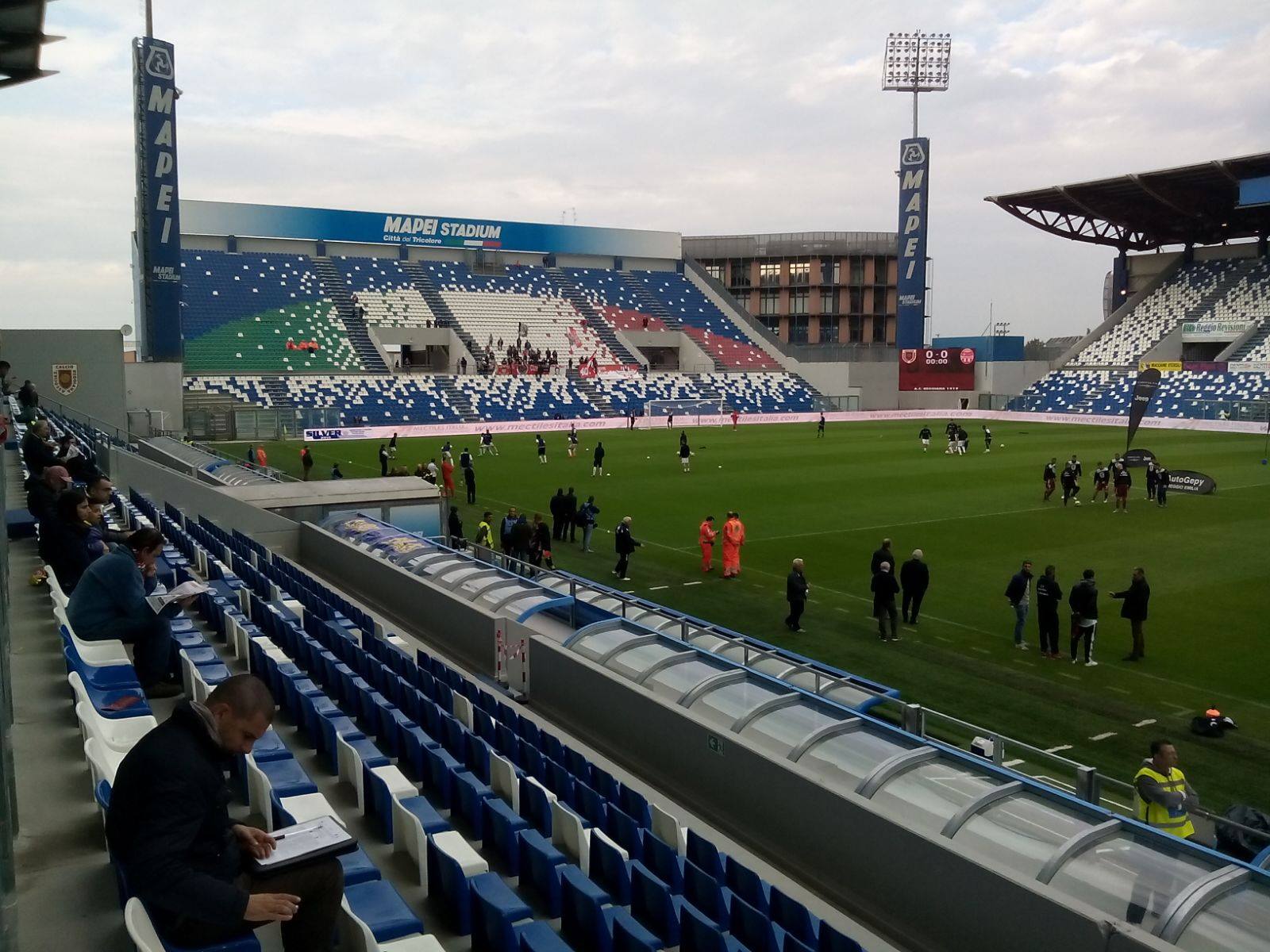 Reggiana-Maceratese 1-0. Nel finale annullato gol regolare di Palmieri