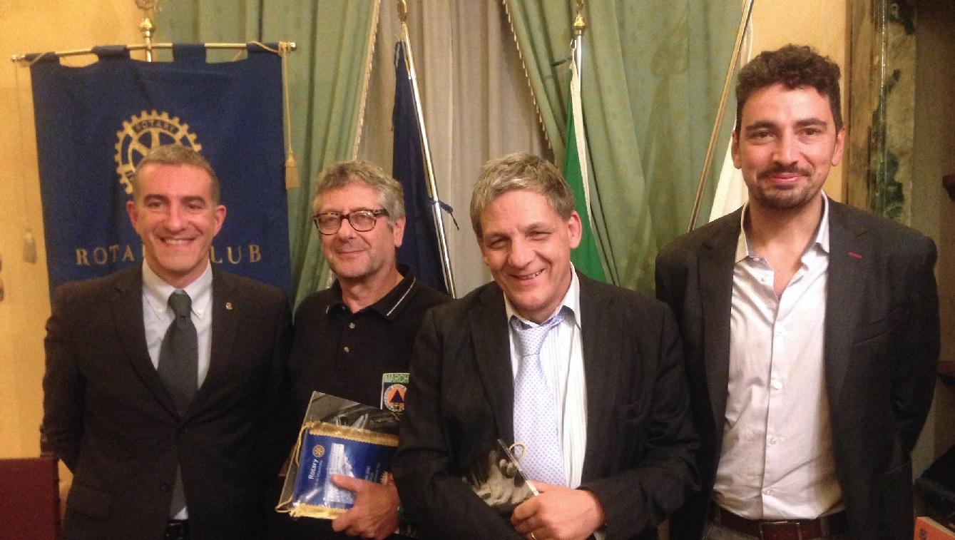 Il Rotary Club di Macerata per il sostegno alle popolazioni terremotate