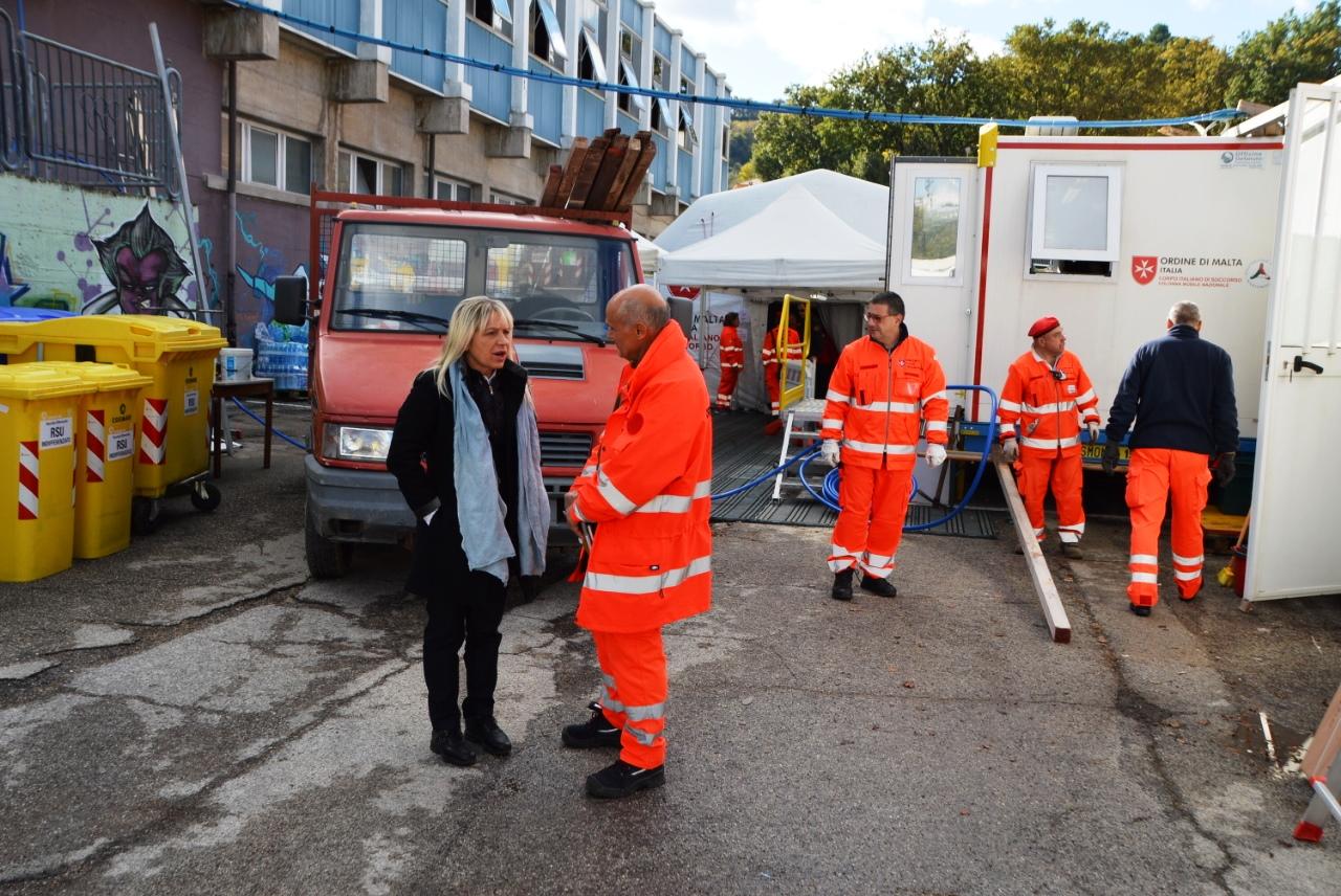 San Severino Marche, assistenza alla popolazione e nuove squadre di verificatori