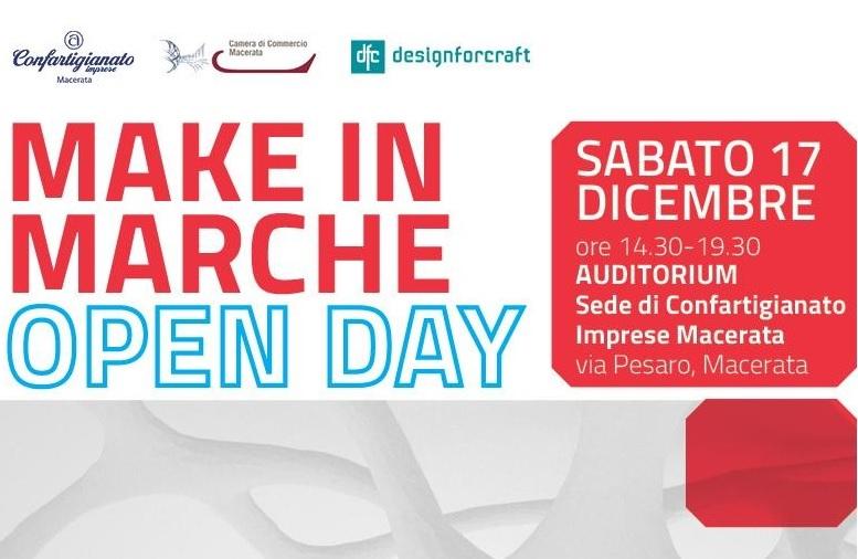 Make in Marche Open Day, innovazione digitale alla Confartigianato di Macerata