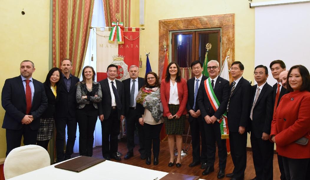 Taicang e Macerata consolidano il rapporto di amicizia e collaborazione