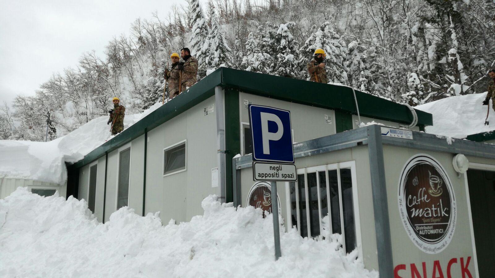 Neve e sisma: utenze Enel quasi normalizzate, frazioni tutte assistite