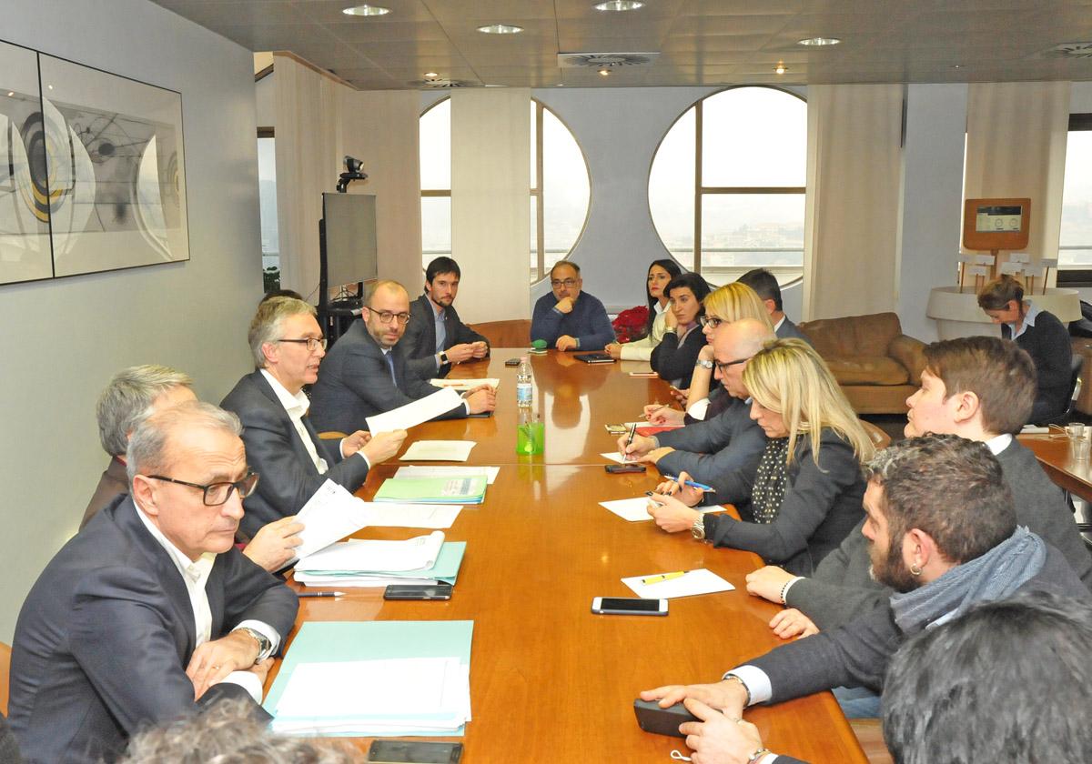Emergenza, il presidente Ceriscioli ha incontrato i parlamentari marchigiani