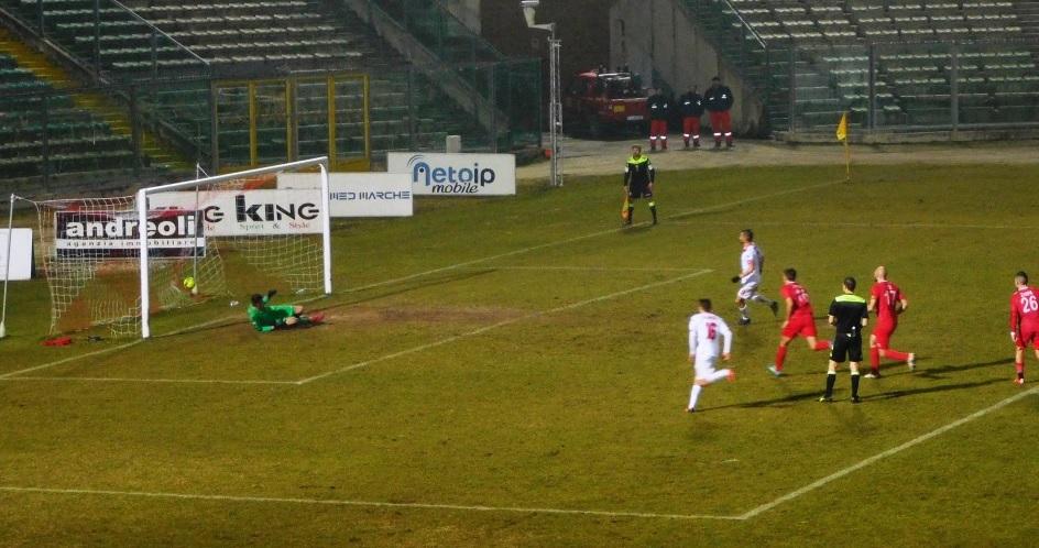 Ancona-Maceratese, Giunti: “Ancora una prestazione difensiva ottima”