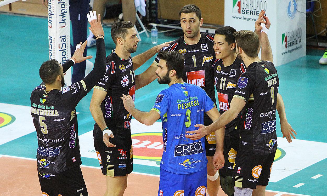 Lube Volley, giovedì Coppa Italia e domenica SuperLega a Padova