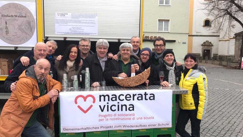 La città gemellata di Weiden contribuisce a “Macerata Vicina”