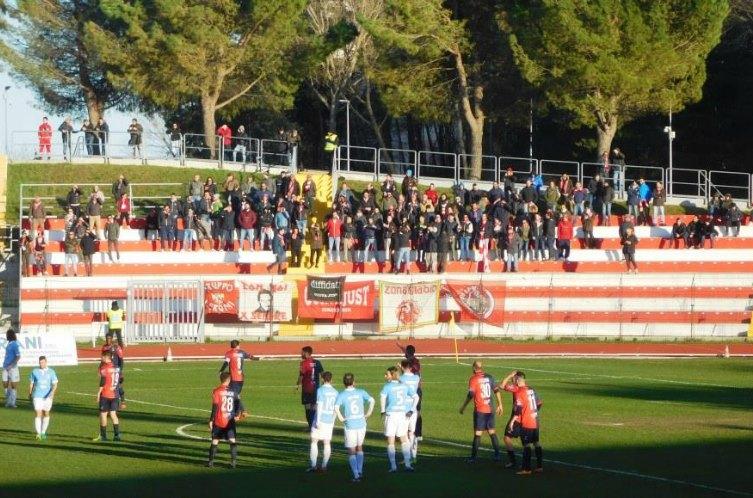 Maceratese-Gubbio 0-0, bella gara dei biancorossi ma il gol è un problema