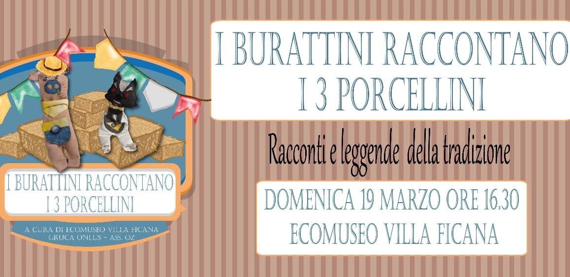 All’Ecomuseo di Villa Ficana spettacolo di burattini per la festa del papà