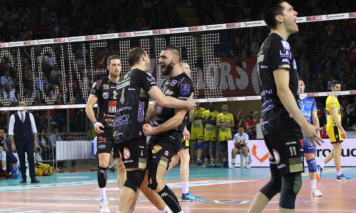 Lube a Modena per Gara 2 della Semifinale Play Off (ore 18)