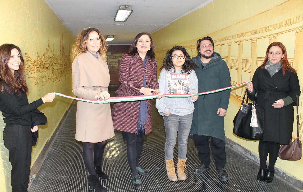 Macerata, il sottopasso di viale Trieste rigenerato dalla Public Art