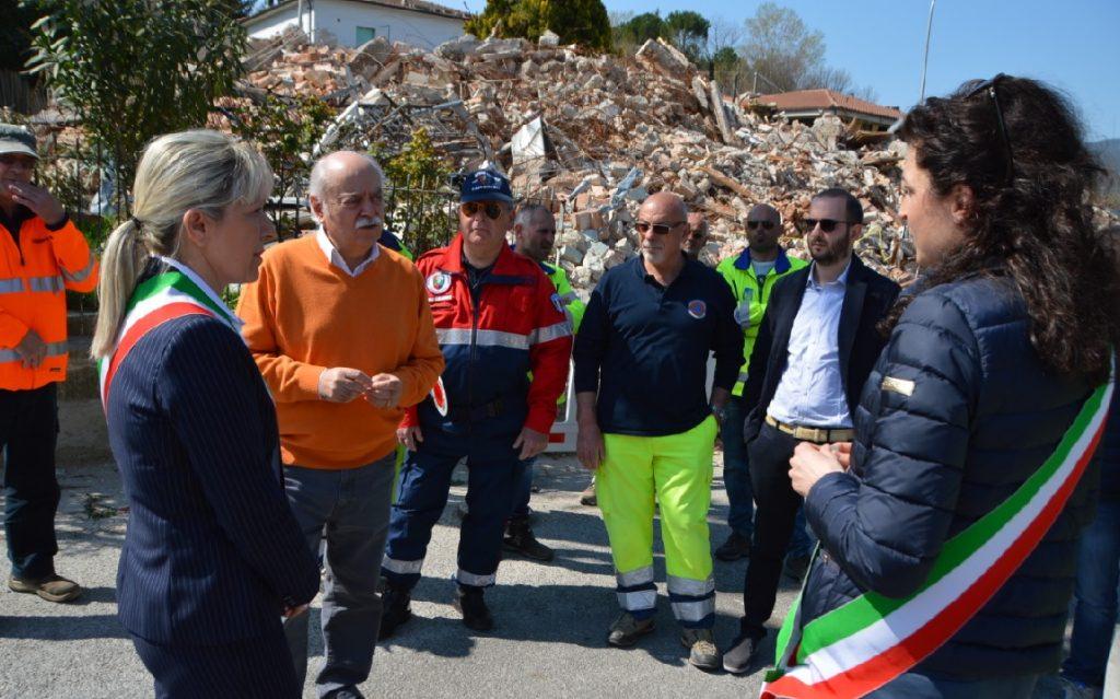 Nella foto di Saverio Serini: Rosa Piermattei, Antonio Pettinari e Silvia Pinzi