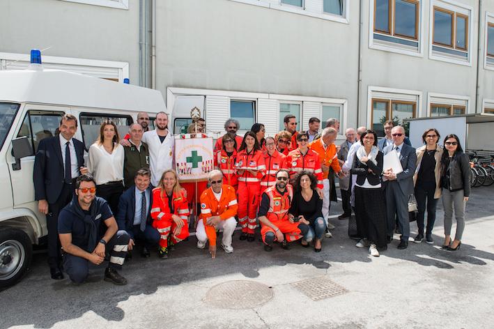 ICA dona un’ambulanza alla Croce Verde di Civitanova Marche