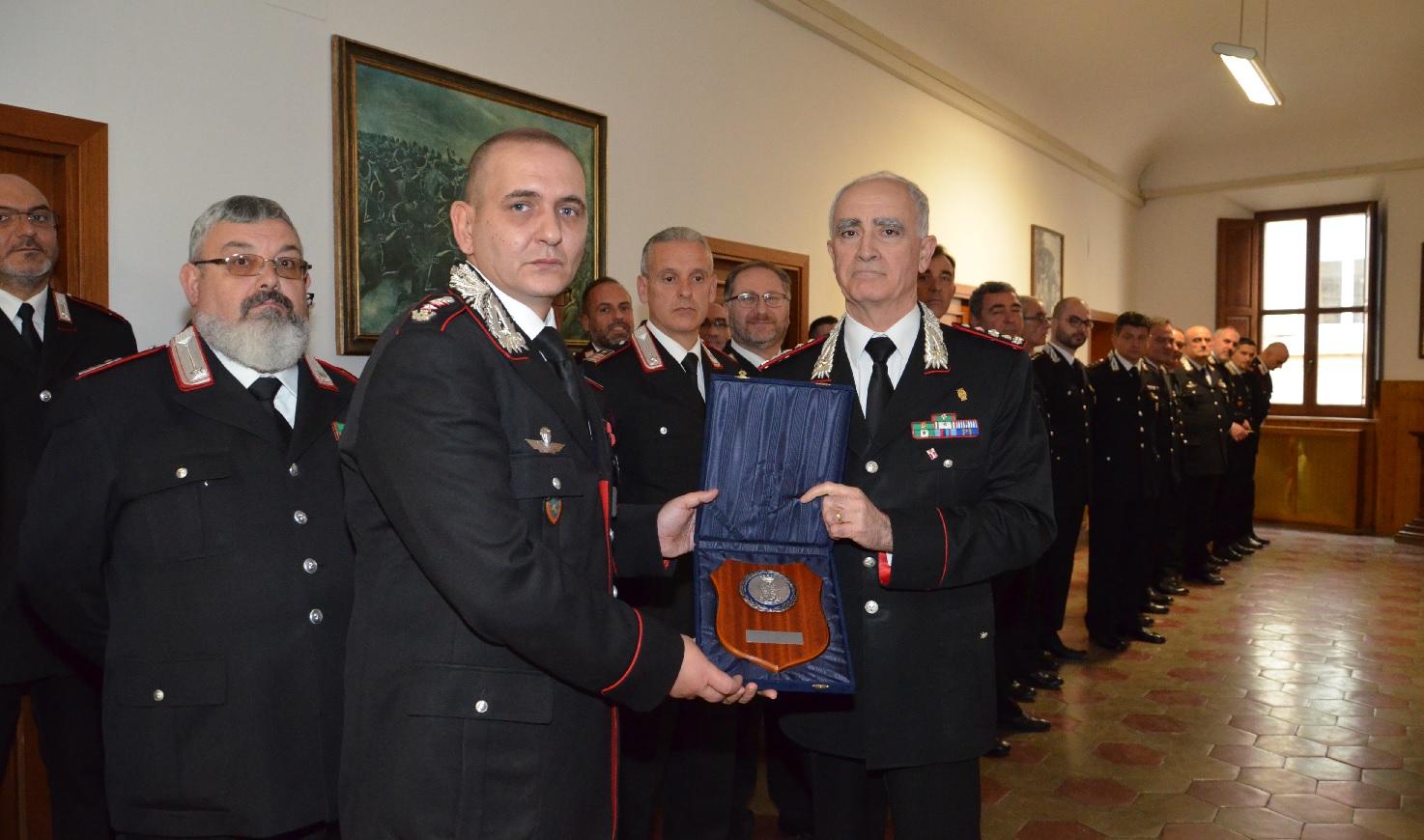 Il Comandante Generale dei Carabinieri Tullio Del Sette a Macerata