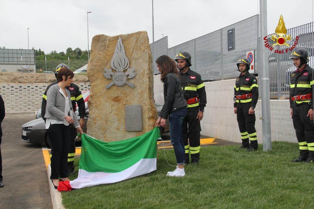 Tolentino, inaugurata la nuova sede dei Vigili del Fuoco