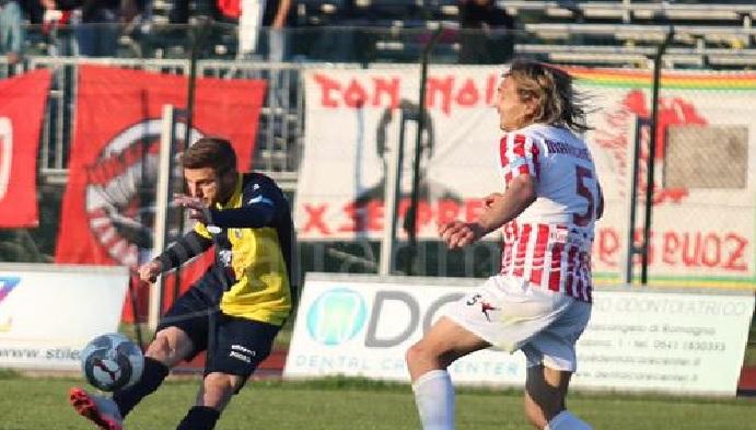 Santarcangelo-Maceratese 5-1, bel primo tempo poi il crollo