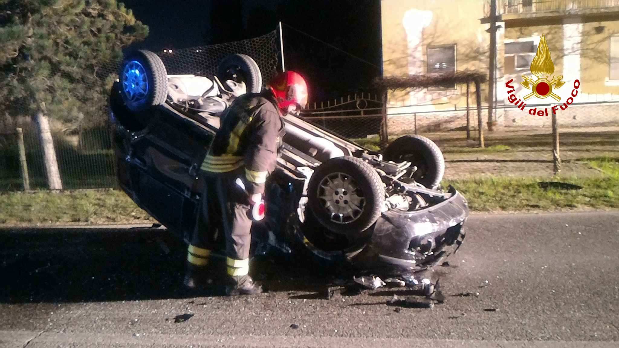 Incidente a Sant’Egidio di Montecassiano, cinque veicoli coinvolti