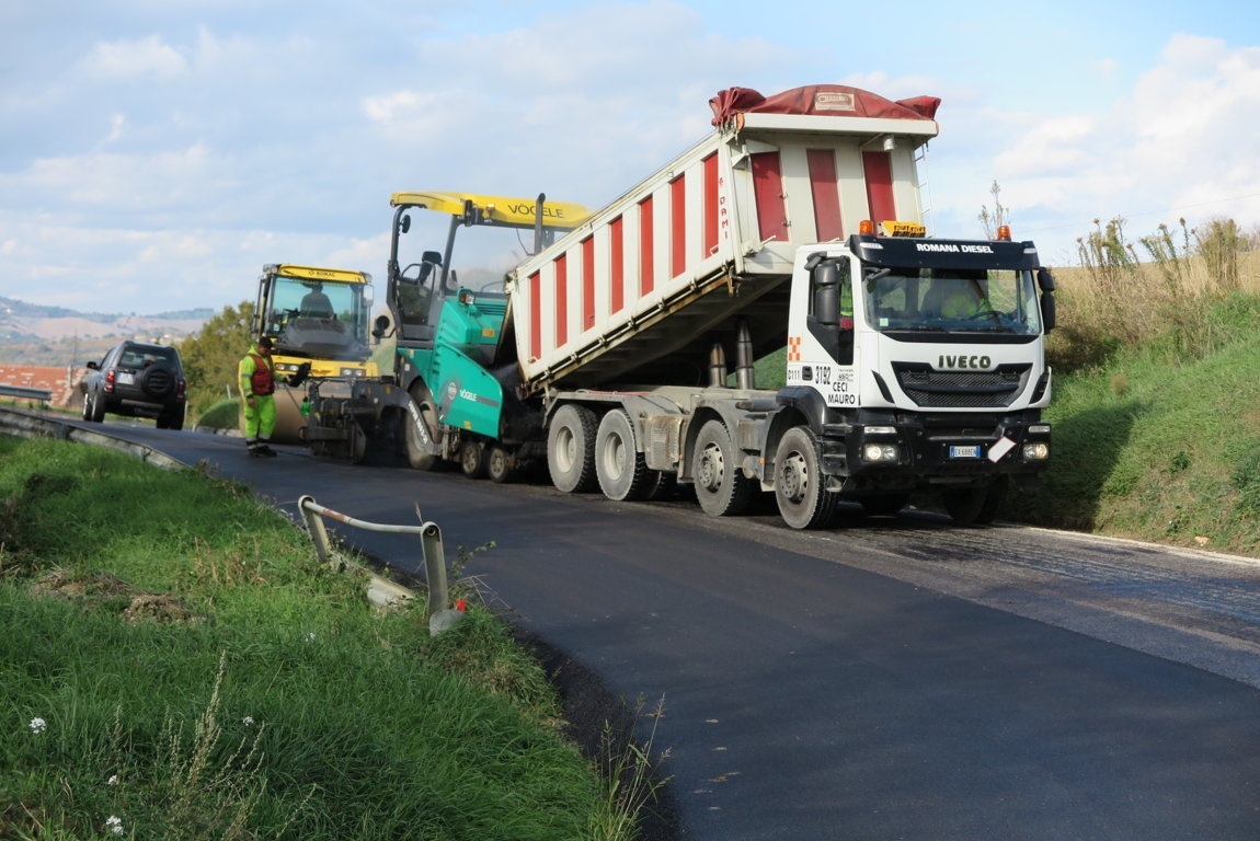 Ultimati i lavori sulla strada Tolentino-San Severino Marche