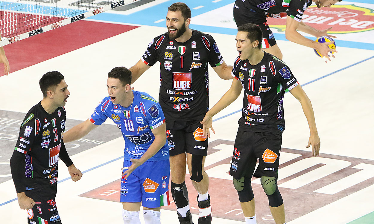 Lube, domenica a Verona e il 6 dicembre Champions a Perugia