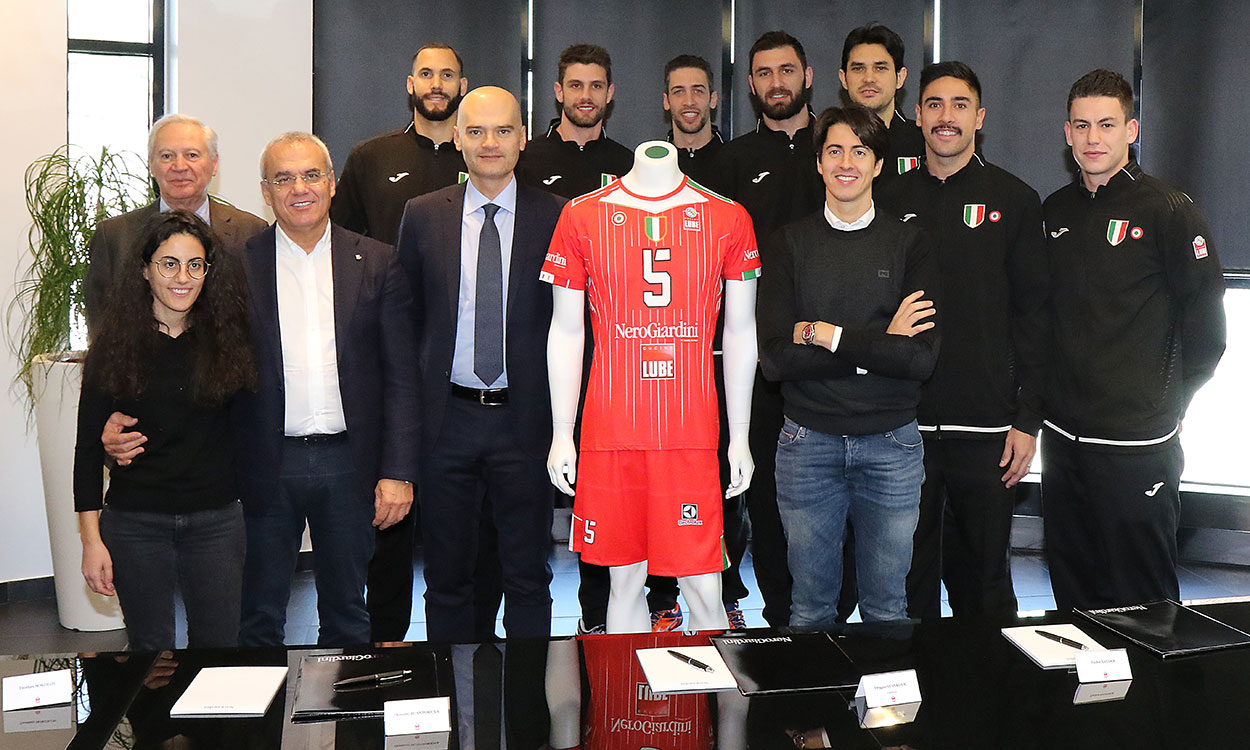 NeroGiardini sponsor della Lube al mondiale per club