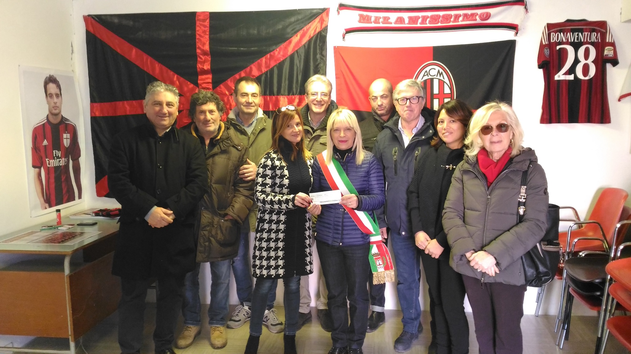 San Severino Marche, dai Milan Club fondi per il Teatro Italia