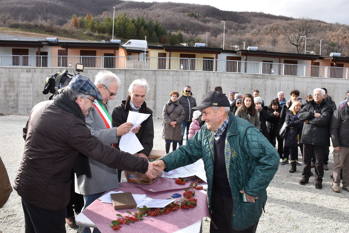 A Fiastra e Pieve Torina consegnate altre 47 casette