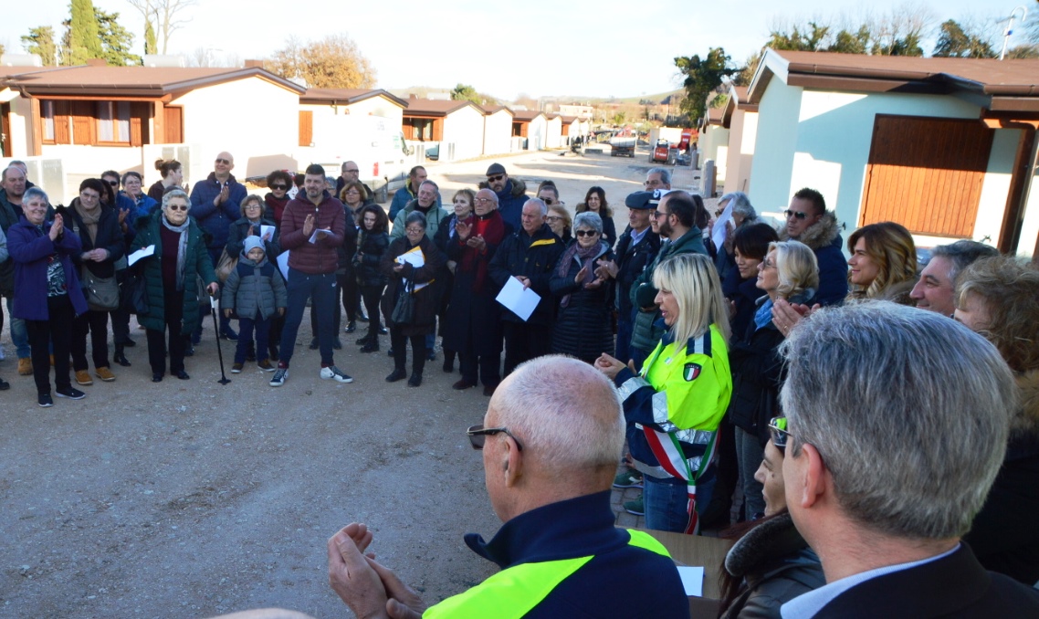 San Severino Marche, assegnate 13 casette nel Villaggio Campagnano