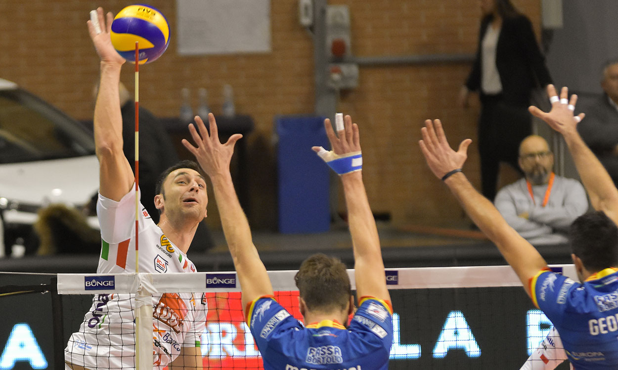 Bunge Ravenna-Lube 0-3, prova di forza e Christenson MVP