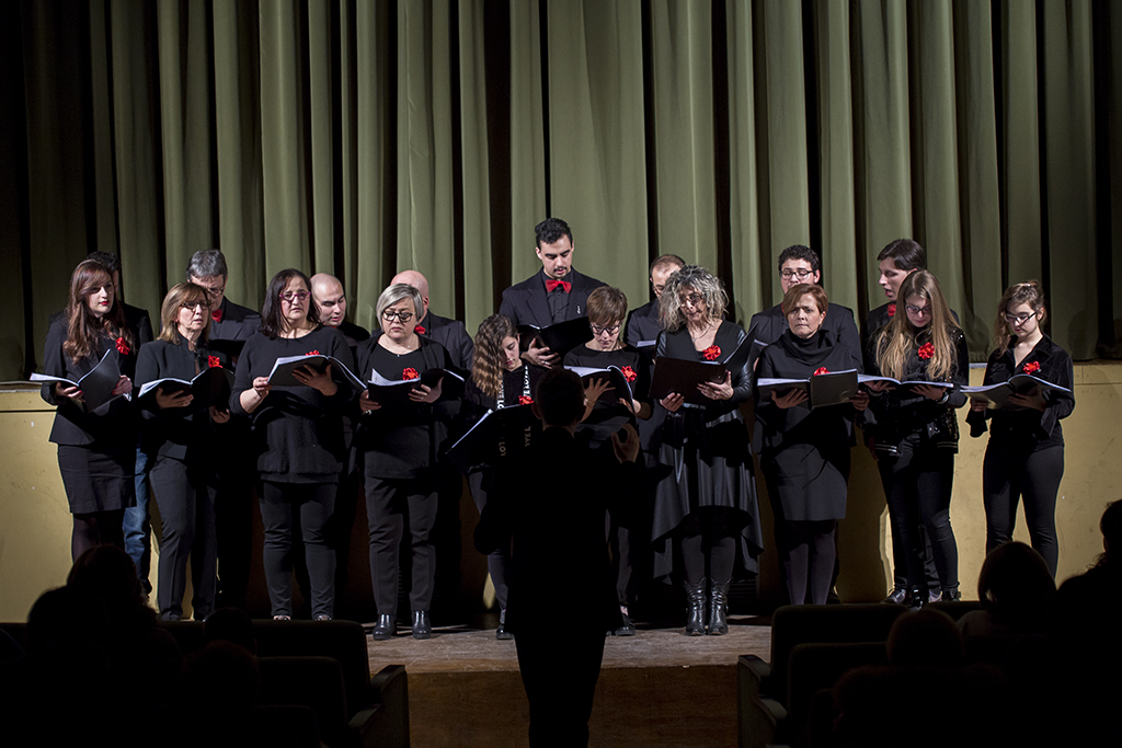 San Severino Marche, concerto del Tourdion Ensemble