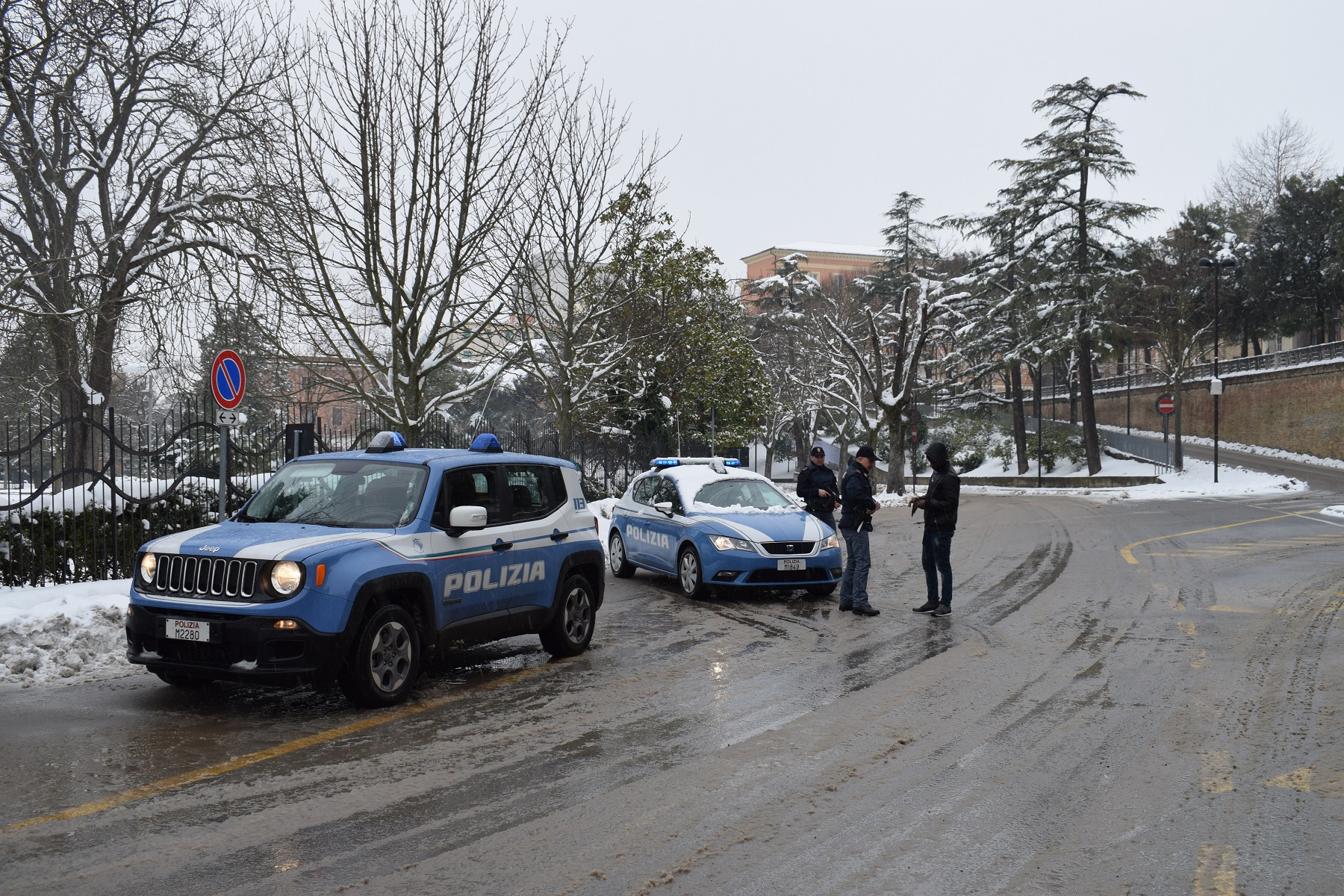 Polizia, attività di prevenzione nonostante il maltempo