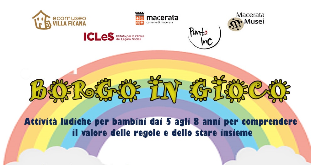 Macerata, all’Ecomuseo “Borgo in gioco” per bambini