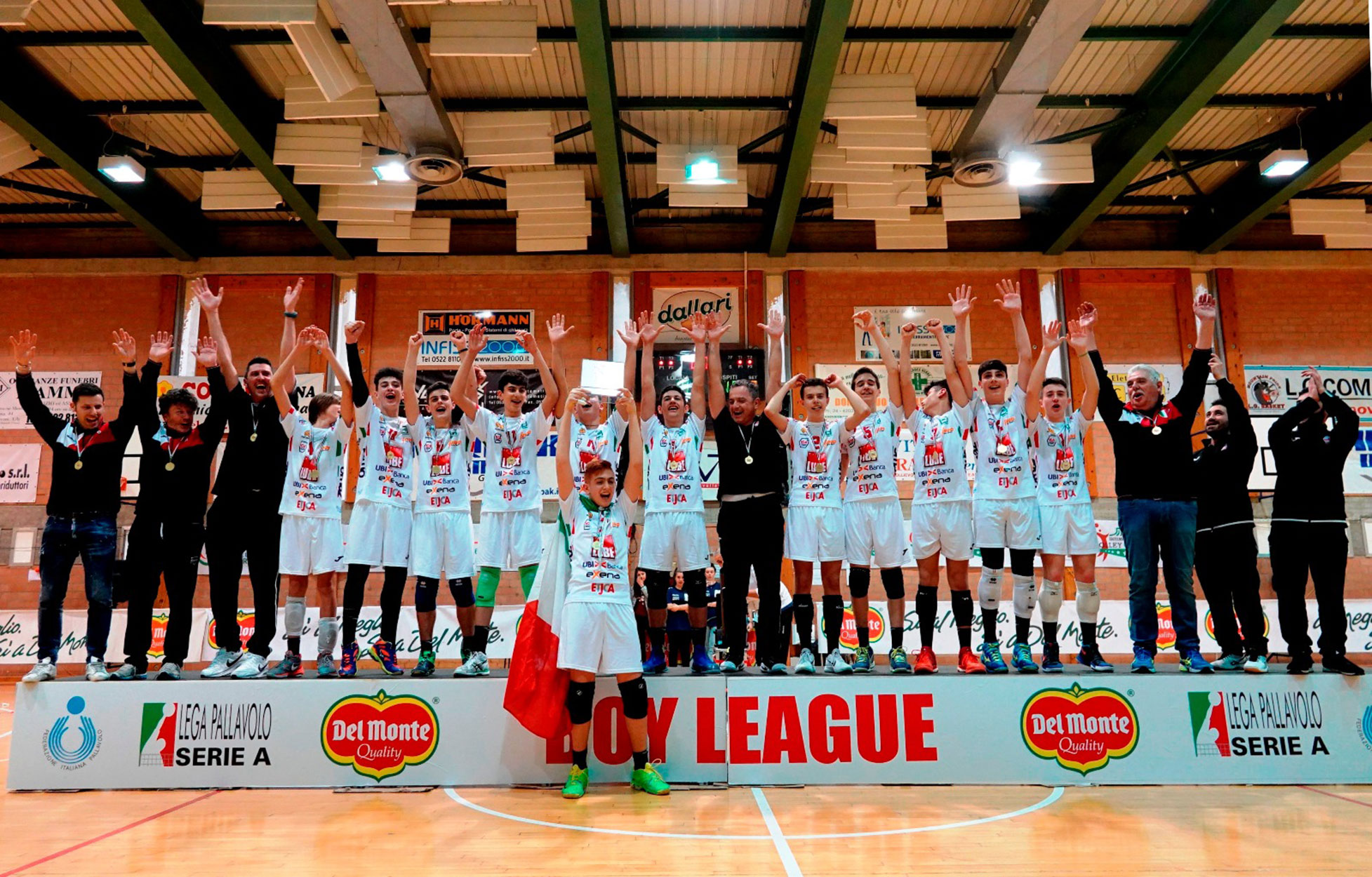 La Lube Under 14 è campione d’Italia nella Boy League 2018