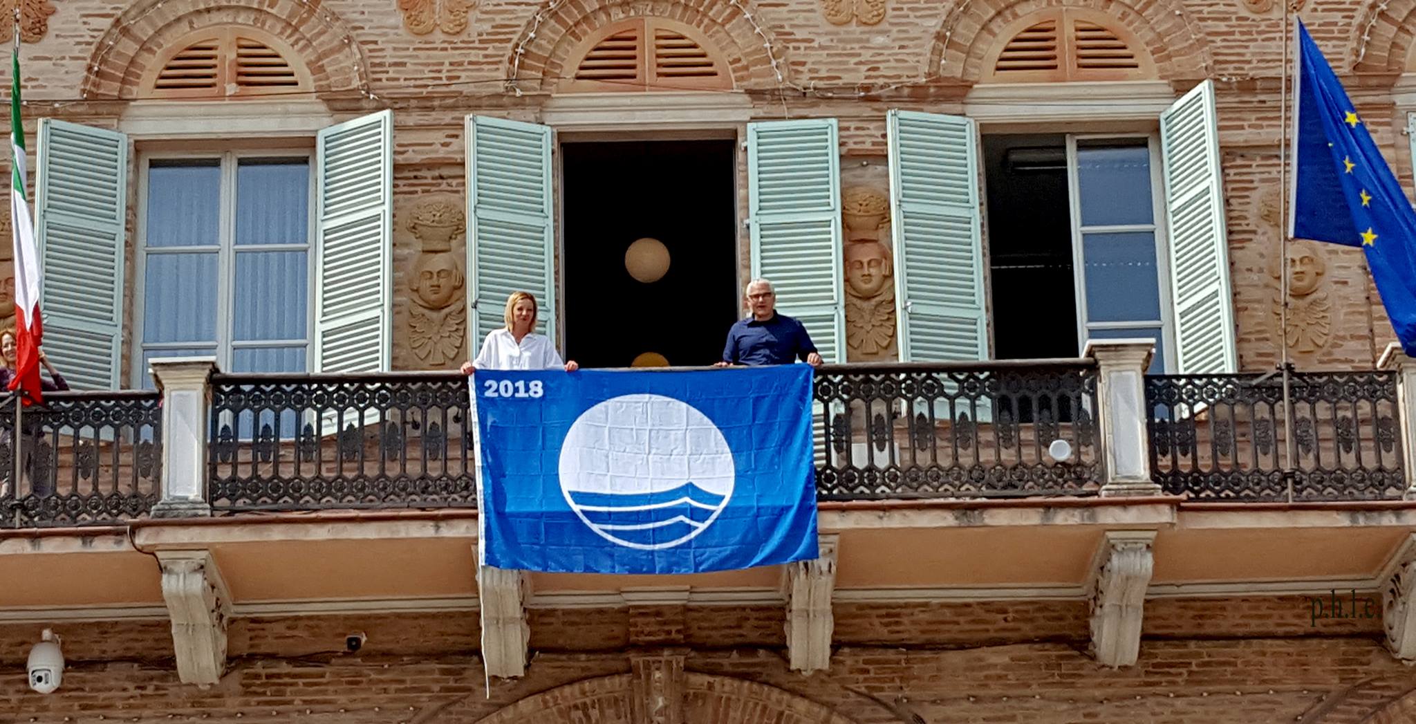 Civitanova Marche, festeggiamenti per la Bandiera Blu